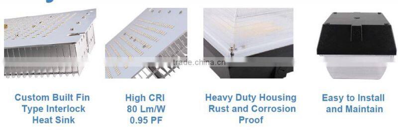 40W LED light for garage UL DLC approval 90W 60W led parking garage light 5 years warranty led garage lamp