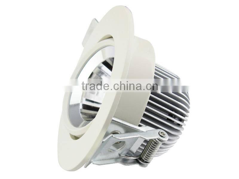 5W LED COB Indoor Gimbel Down Light CE/Rosh listing Ra 90 warm white with TUV CE driver