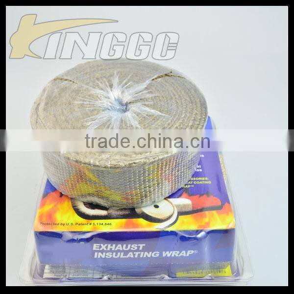 Original Brand 5 Meter / Set Auto Racing Exhaust Thermo Wrap For Car