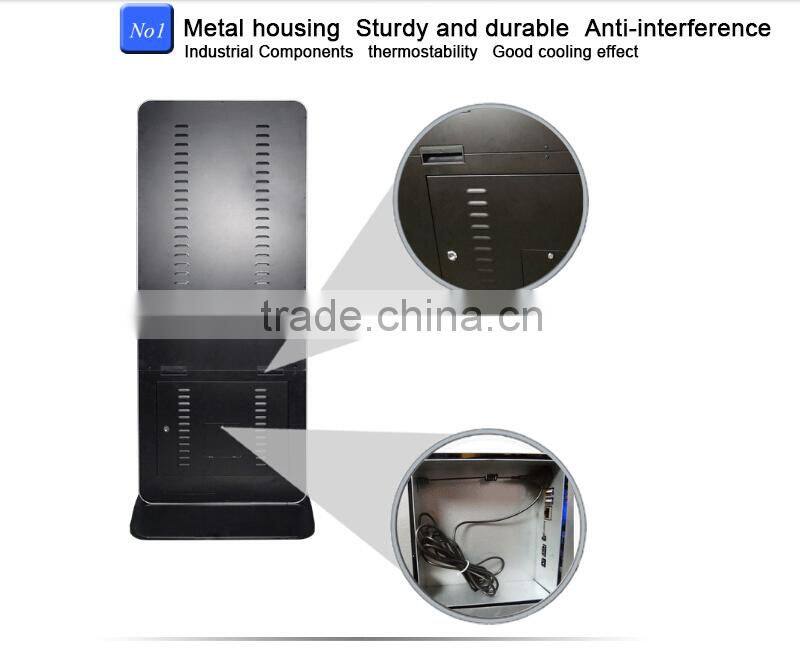 Best offer for 2015 for 70 inch floor standing kiosk Advertising Player