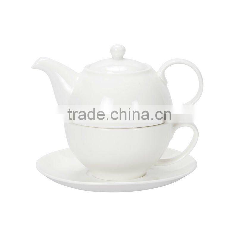 T00401-B porcelain coffee table set ceramic tea pot/tea kettle