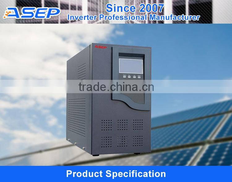 500W 2000W DC To AC Stackable Inverter Pure Sine Wave