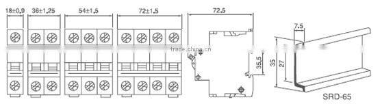 automatic reclosing miniature circuit breaker 4P/16A/230VAC/10KA