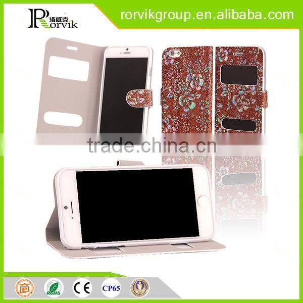 Fashion Book Style Leather Wallet Cell Phone Case for Samsung Galaxy S5