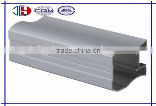 Lower horizontal aluminium sliding door frame profile