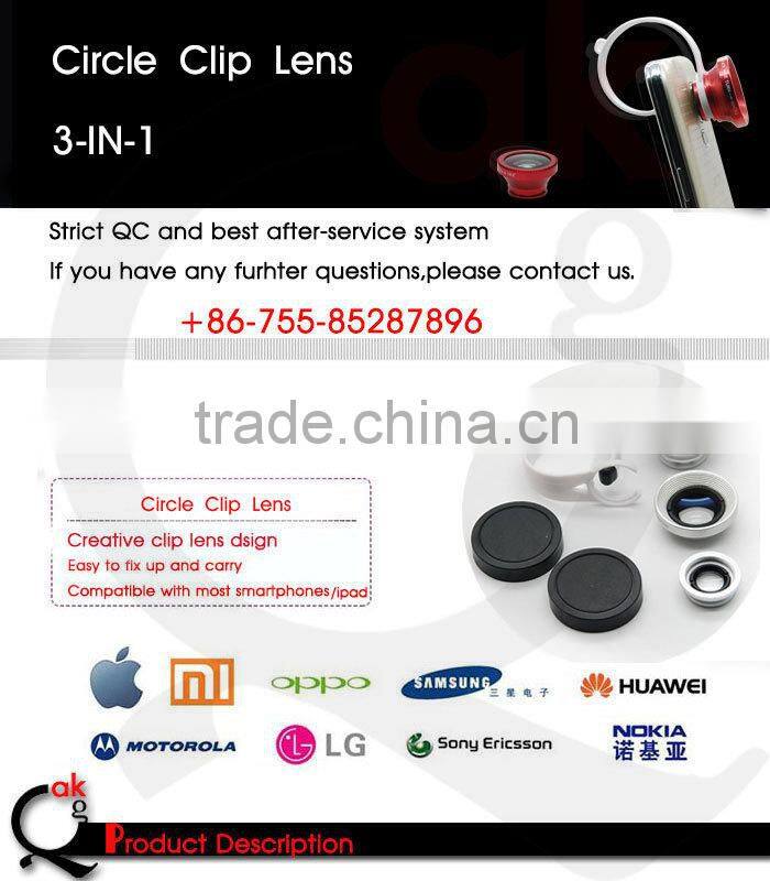 universal clip wide angle ¯o lens for iphone6 /6 plus