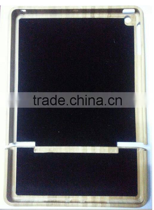 For Ipad air 5 Bamboo& Wooden back hard case High quality