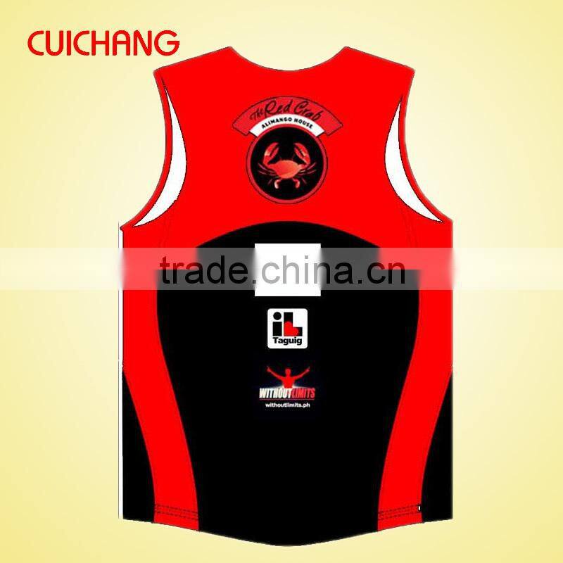 2014 topsports high quality polyester running singlets