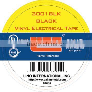 electrical insulation colorful PVC tape