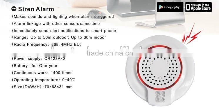 Wireless Security Alarm Camera System HD P2P Infrared Night Vision WiFi Camera iSmartAlarm IP Camera System