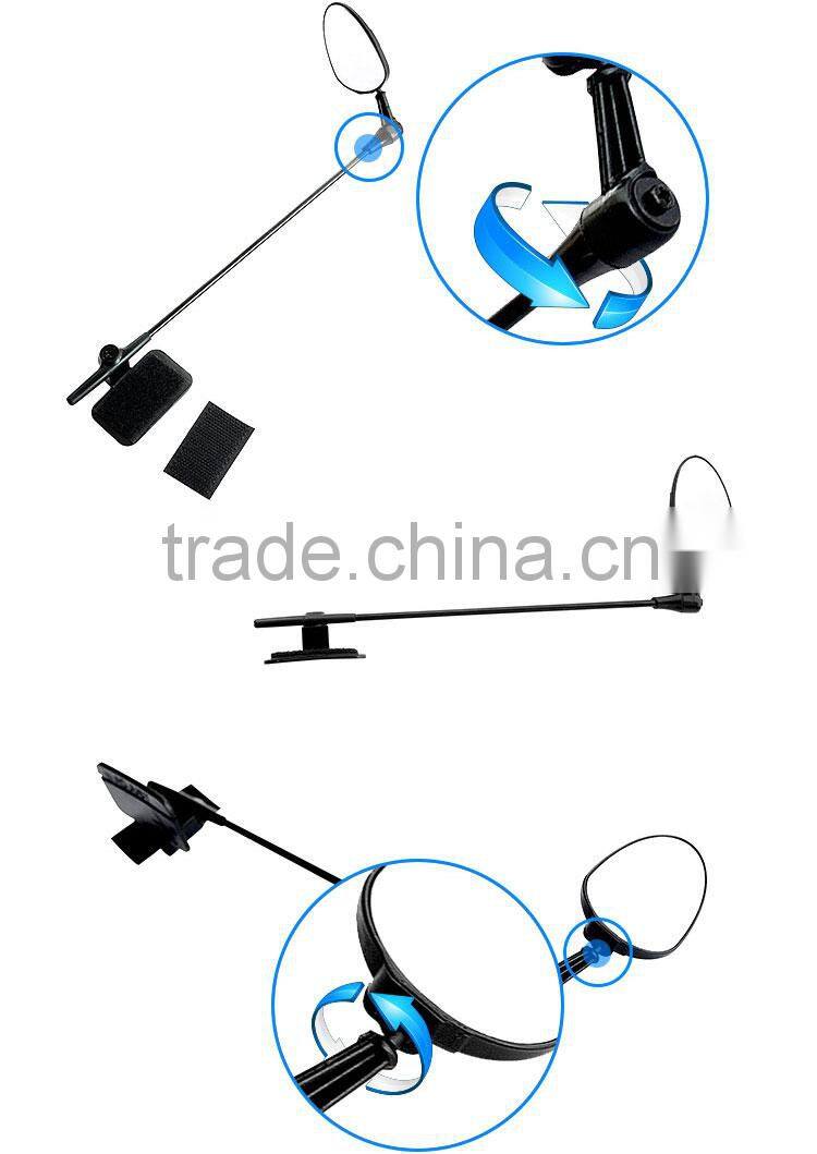 bike accessories alloy bicycle helmet mirror