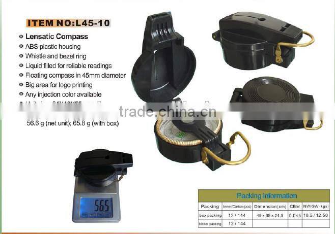 Folding Lensatic Compass with Easily Folds