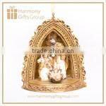 Shadow Box Christmas Nativity Holy Family Figurines