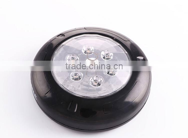 6LED Mini Round Hook hanging Work Light