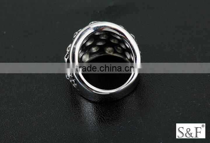 145315 bridesmaid imitation jewellery making man steel ring