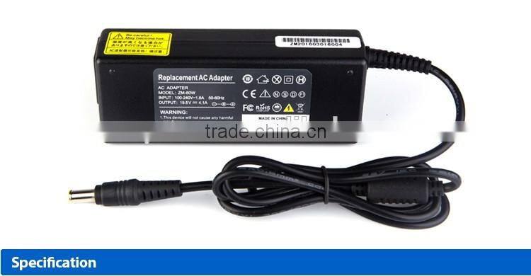 Laptop battery charger rohs ac adapter for SONY