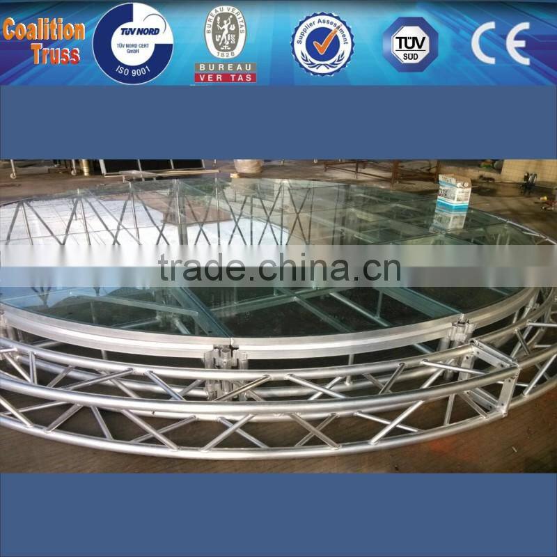 2014 new design fashion show aluminum stage truss