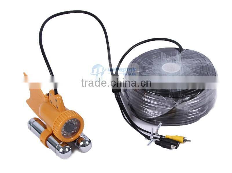 7 inch TFT LCD Fishing Camera Kit Fish Finder HD SONY 650TVL CCD Underwater Deep Water Camera With white light 20m Cable
