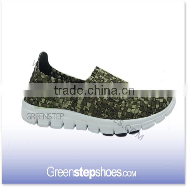 Wearproof New Modal Elastic Woven Shoes Men Loafer