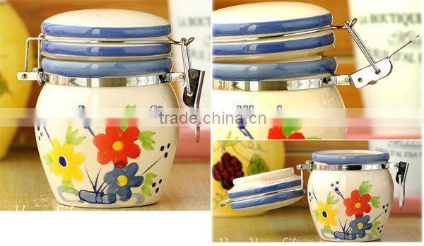 OEM welcome ceramic coffee canister