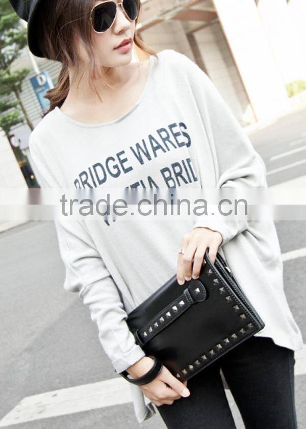 2015 china alibaba black rivet evening party bags