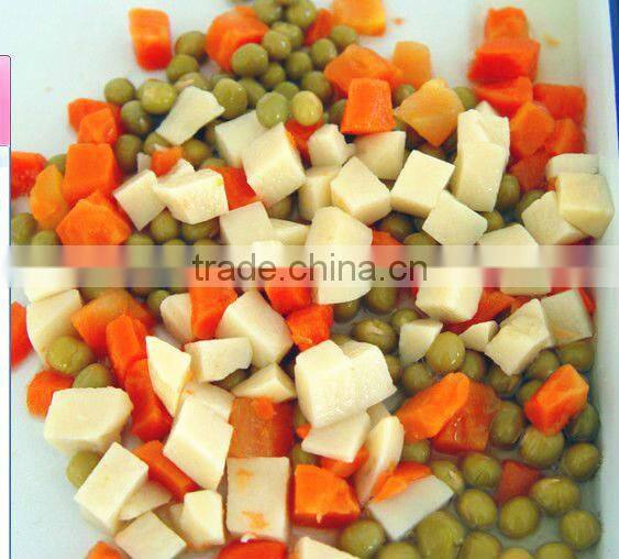 300g 400g 425g 800g 3000g canned mixed vegetable product