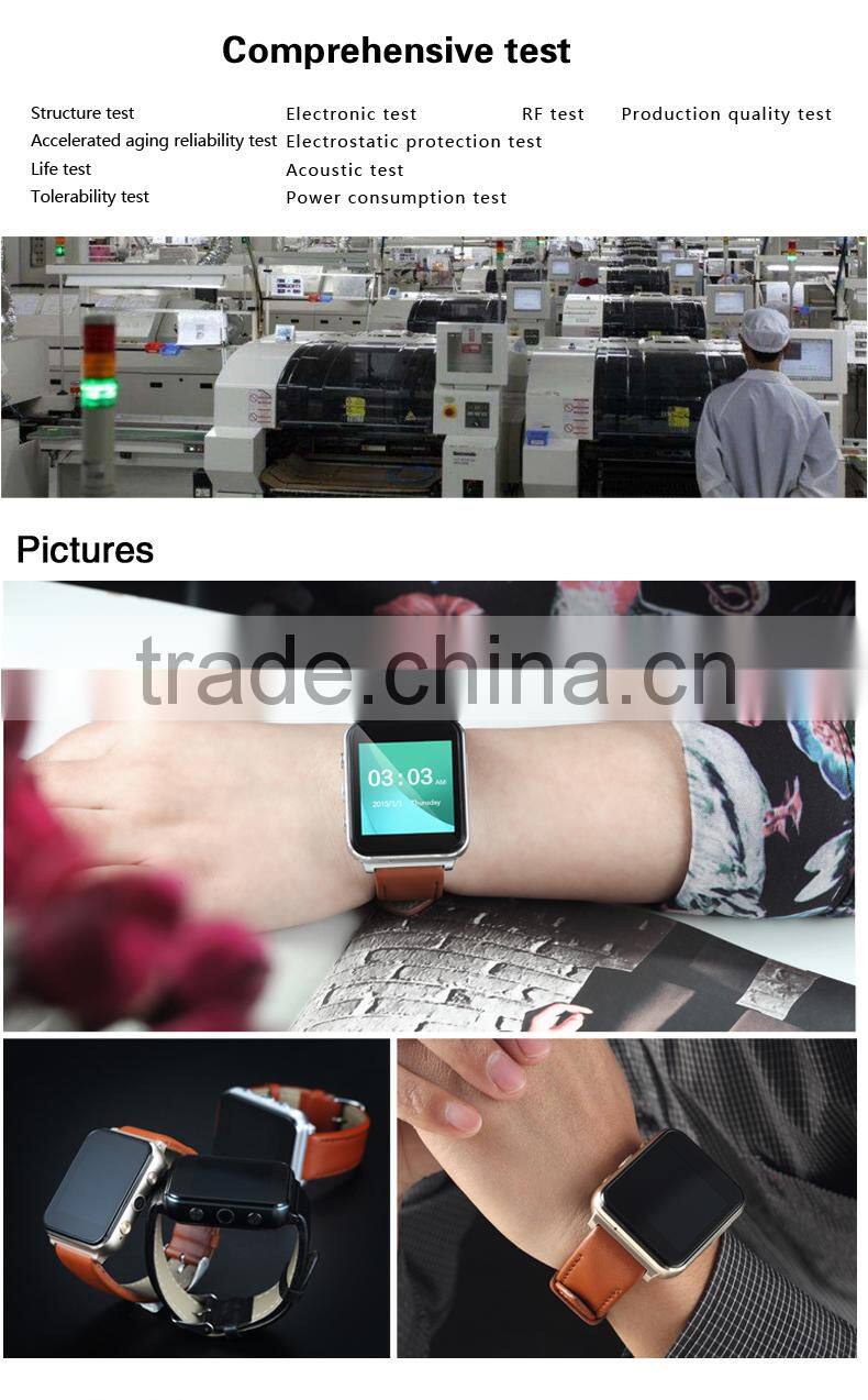 2015 new arrived intelligent Bluetooth smart watch phone