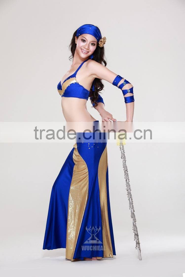 2014 Belly Dancing Wear Costumes Tools Cane with bells for stage dance performance (D08)