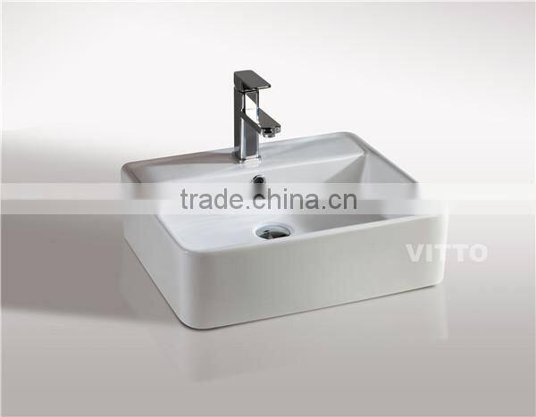 amazon hot selling square wash basin