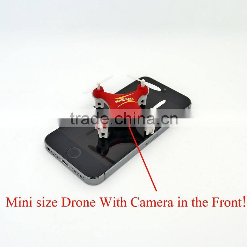 6-axis Gyro rc Quadcopter Mini Quadcopter With Headless Function 2.0MP Camera 4GB Memory Card
