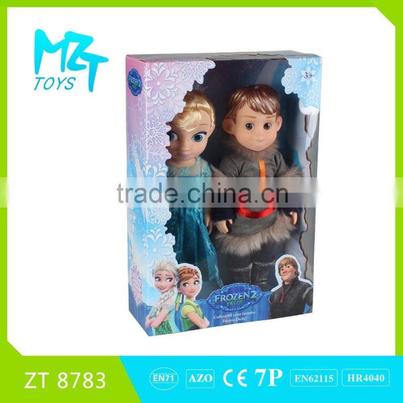 New !Eco-friendly Baby Button Girl( the fairy doll series) with wing barbie doll (2 model mixed)