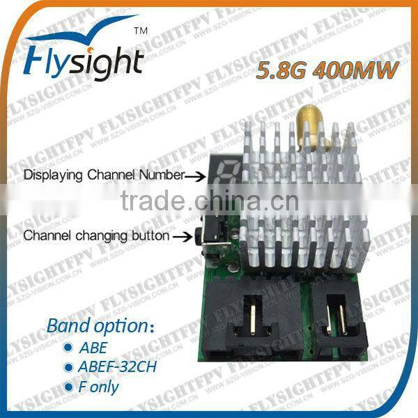 B143 Flysight TX5804+RC306 400mw AV Transmitter+Receiver FPV Set