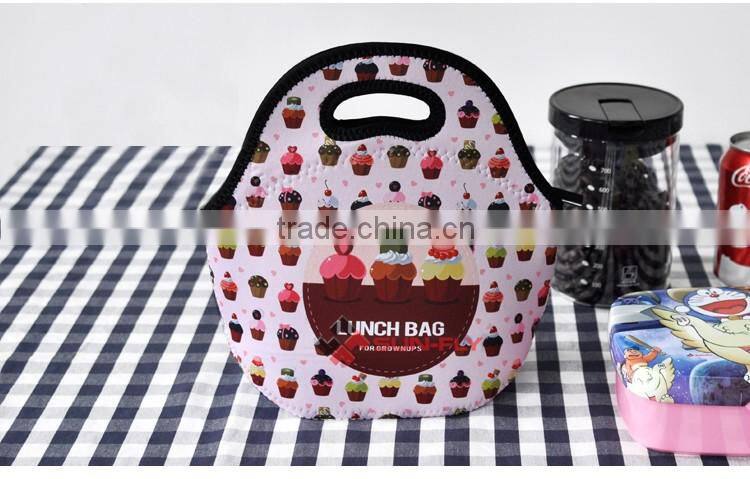 Sublimation Lunch Bag with Black Rim