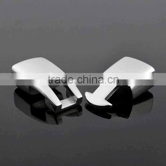 SW-CL053 Dongguan Swater factory price wholesale Clasp Bracelet hook type Magnetic Clasp Converter Stainless Steel Clasp