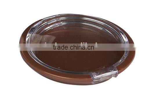 Empty compact powder container, cosmetic container