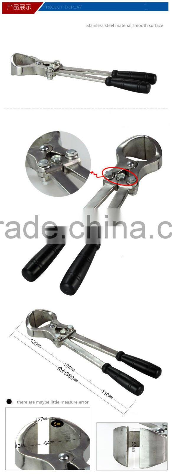 bloodless emasculator for sheep