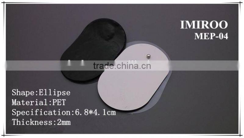 Self-adhesive skin electrode/electronic muscle stimulator 's electrode massage pad
