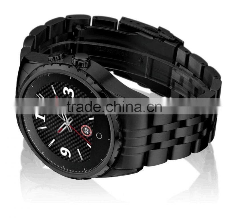 Bussiness type wrist watch waterproof smart watch with heart rate monitor