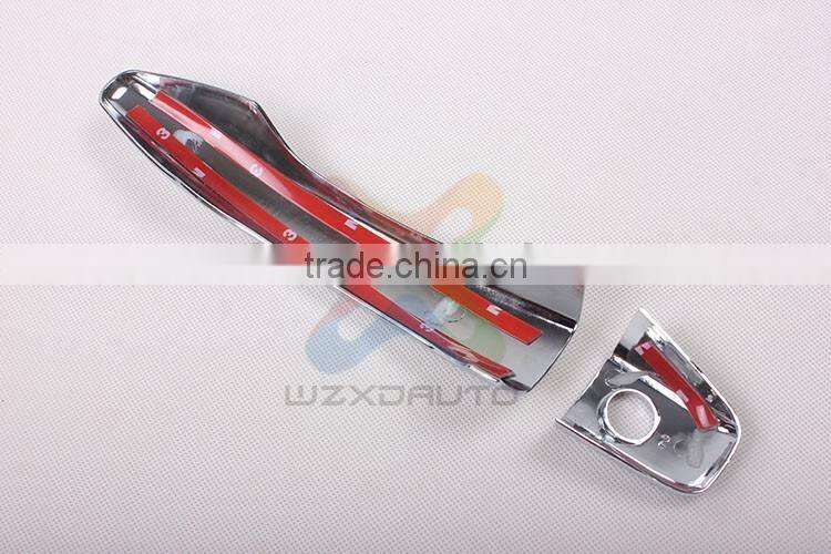 Chrome Door Handle Handles Cover Trim HANDLE COVER FOR PEUGEOT PG 2008
