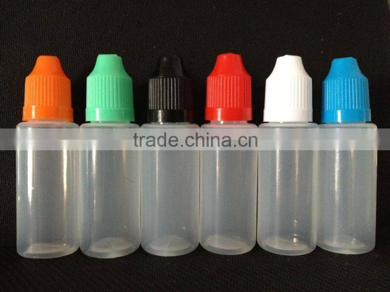 e liquid E cigarette plastic bottle