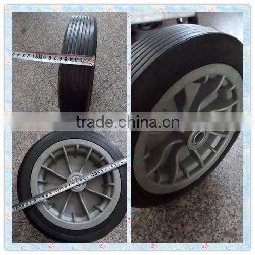 12 inch solid rubber wheel /hand truck wheels/hand trolley wheel