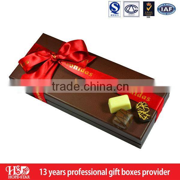 Custom paper heart shaped chocolate box / chocolate packaging box / chocolate box manufacturer