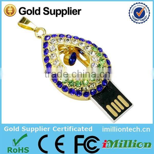 Wholesale Promotional Jewelry Custom USB Flash Drive From China