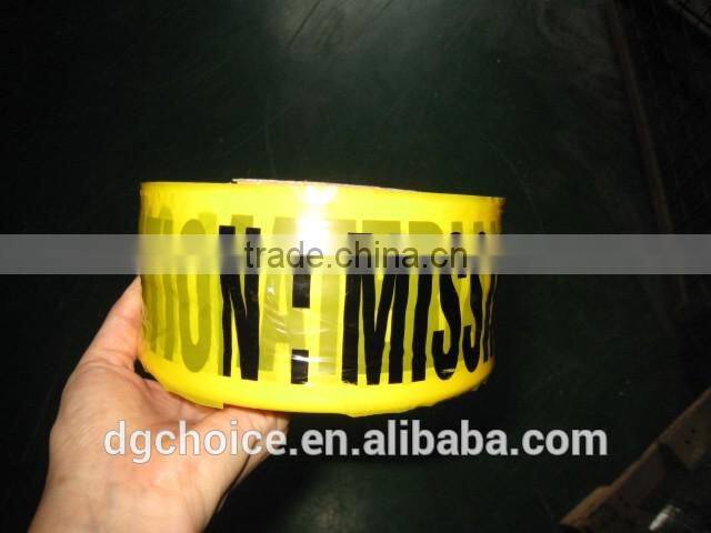 Wholesale custom pe warning tape