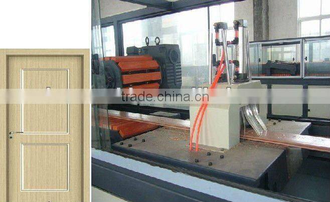PVC WPC profile production line/window profile making machine/door profile machine