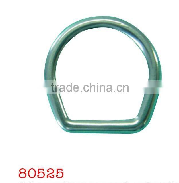 Factory Supplied SS or Solid Brass Dee Ring Buckle without Tongue