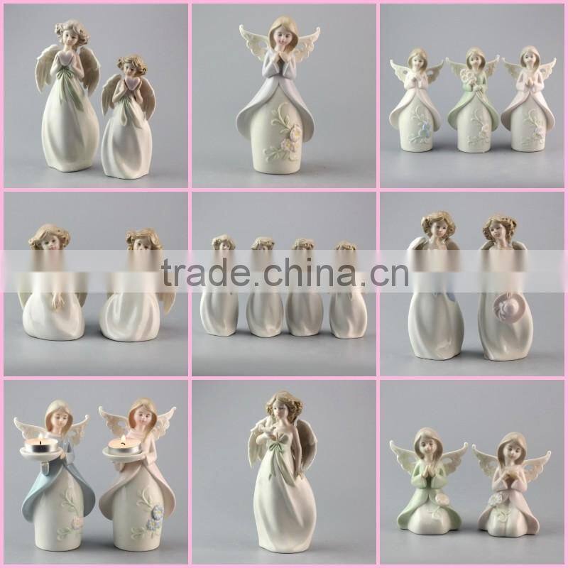 Extraordinary Lovely Ceramic Sonny Angel With White Flower
