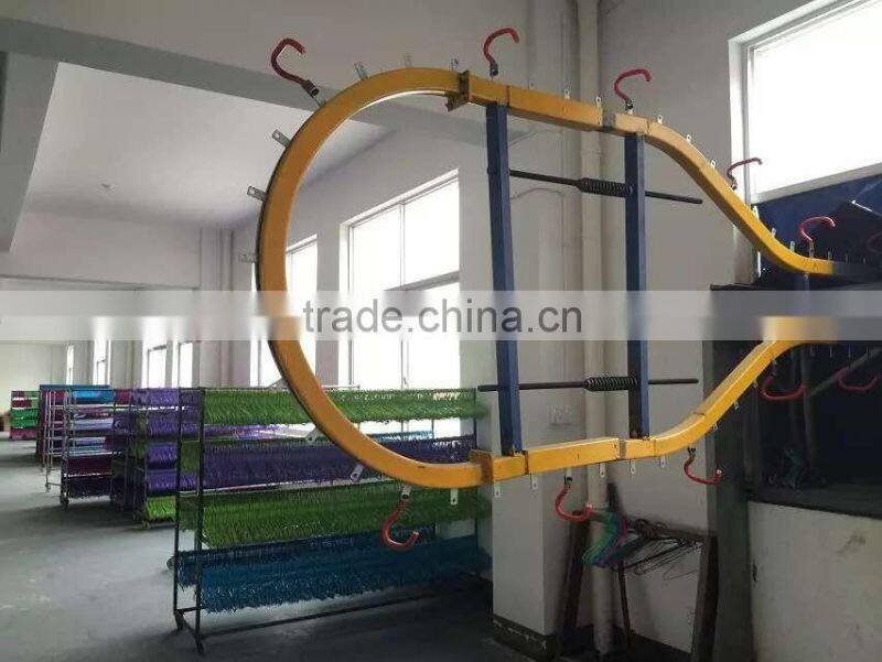 Factory price Metal Laundry Hanger PE dipping Wire Hanger