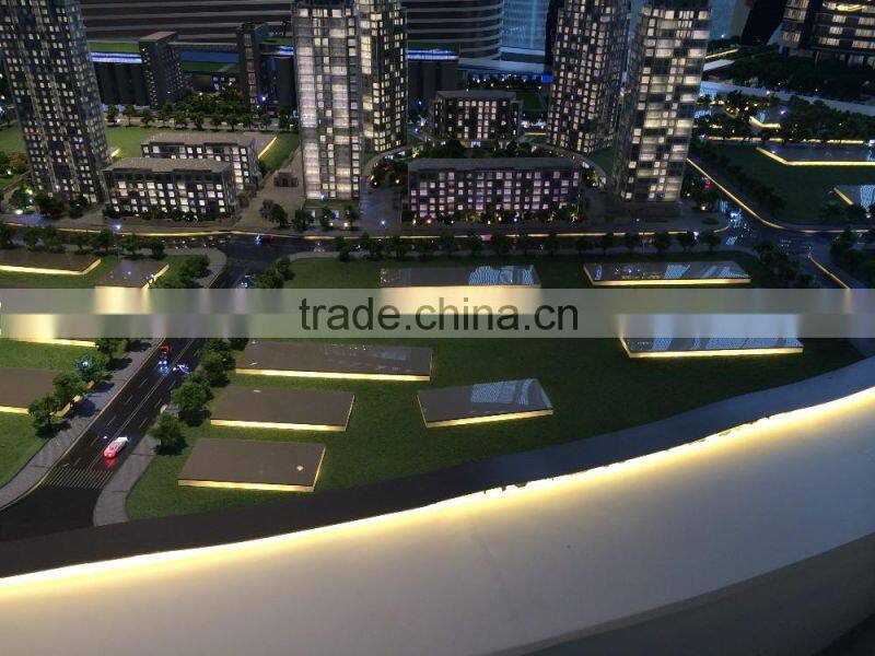 Real estate house building model for sale centre