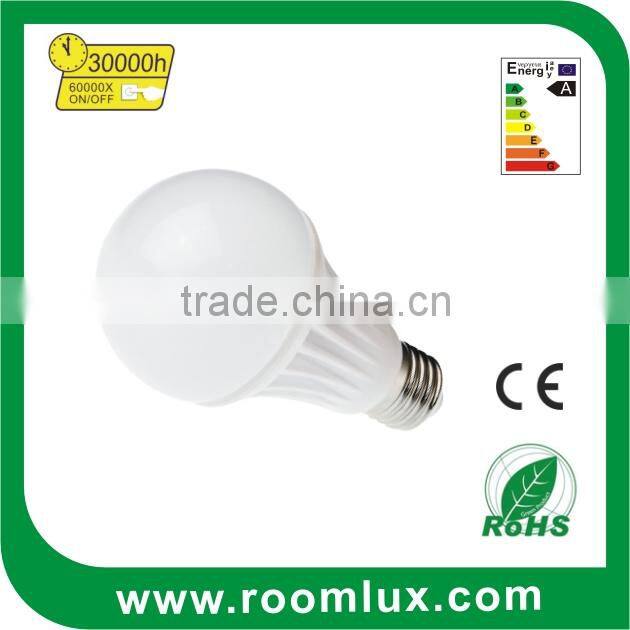 cheap price A60 7w e27 led bulbs made in china